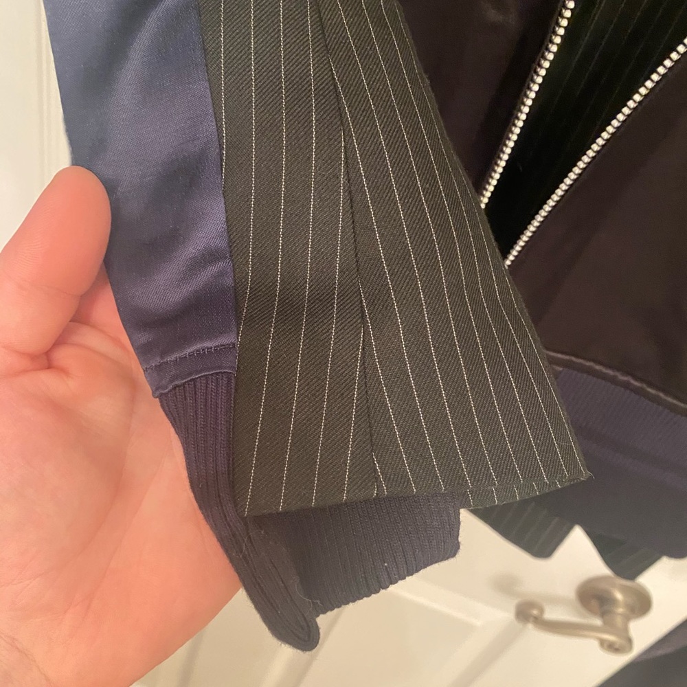SOLD Sacai Dr Woo SS19 Embroidered Eagle Souvenir Jacket Blazer - Picture 4 of 16